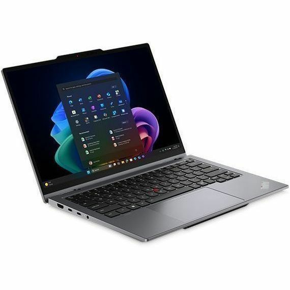Lenovo ThinkPad X1 Gen 11 Aura Edition 21V9003SAU 14" Touchscreen Convertible Copilot+ PC 2 in 1 Notebook - WUXGA - 120 Hz - Intel Core Ultra 7 365 - vPro Technology - Intel Evo Platform - 32 GB - 512 GB SSD - English (US) Keyboard - Thunder Gray