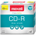 Maxell CD Recordable Media - CD-R - 40x - 700 MB - 10 / Pack