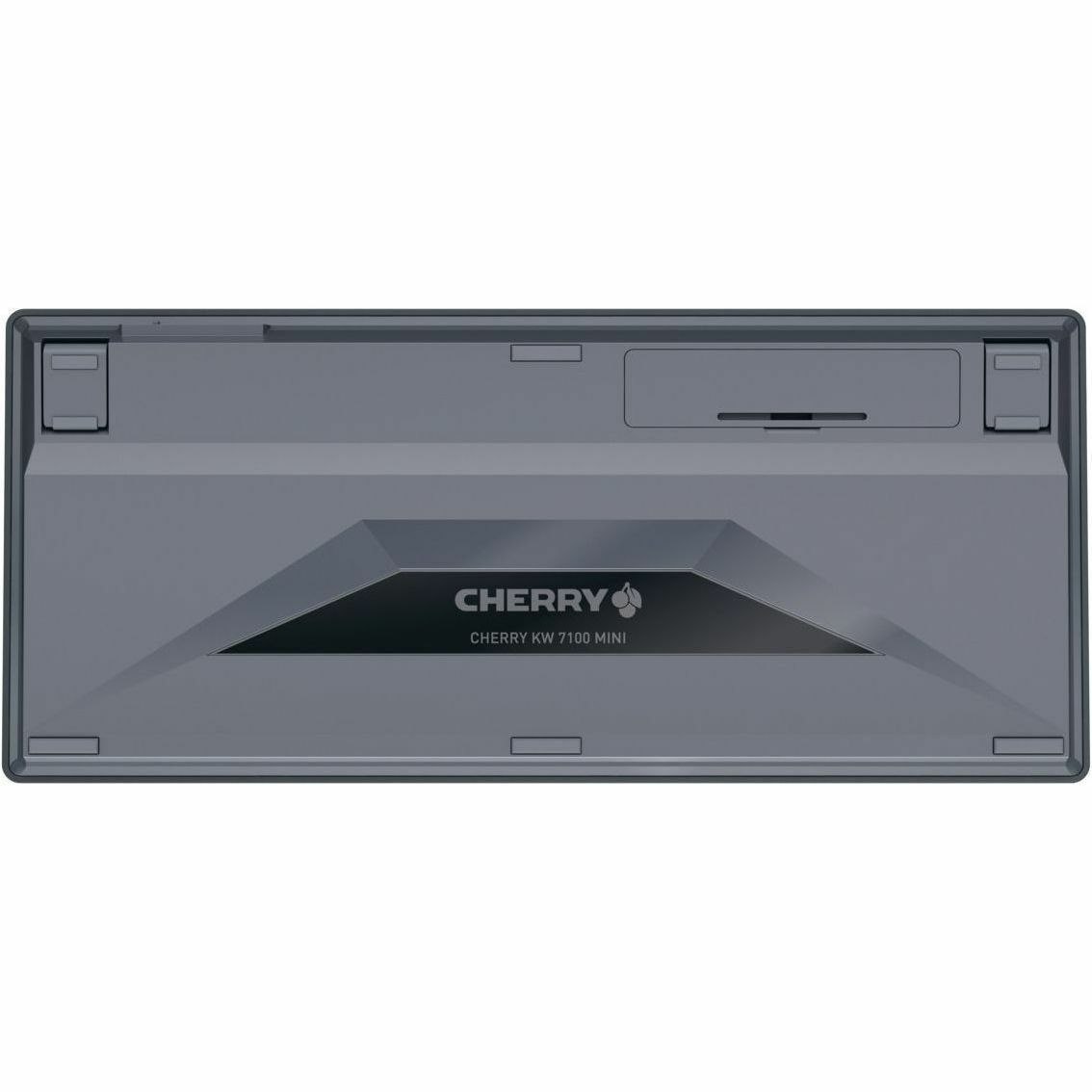 CHERRY KW 7100 Keyboard - Wireless Connectivity - German - Slate Blue