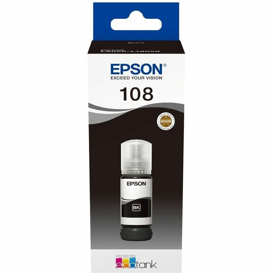 Epson EcoTank 108 - 70 ML - Schwarz - Or