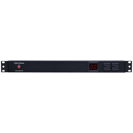 CyberPower PDU15M2F10R 100 - 125 VAC 15A Metered PDU