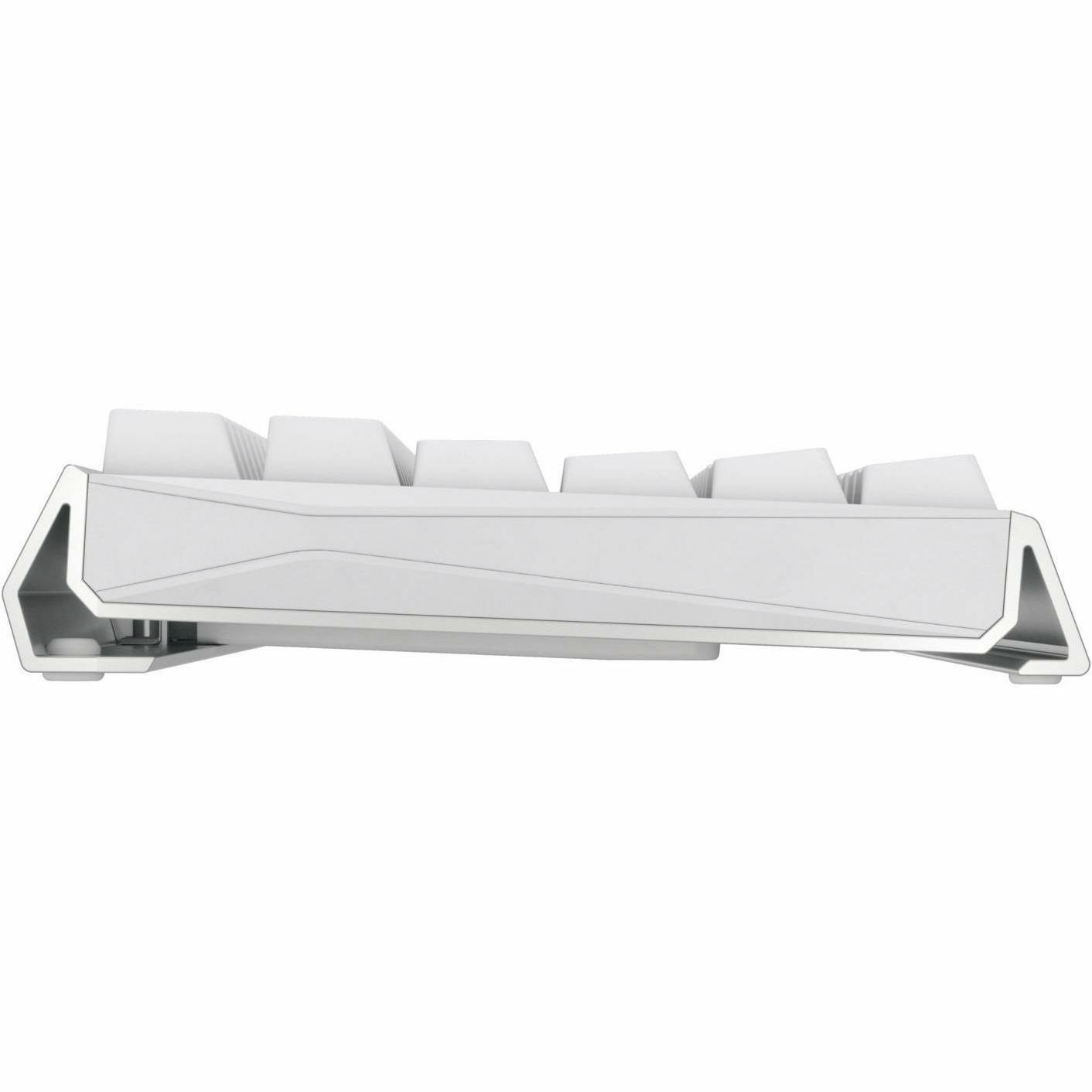 CHERRY MX 3.0S Gaming Keyboard - Wireless Connectivity - USB Type A Interface - RGB LED - German - White