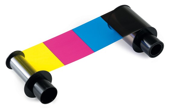 Fargo Dye Sublimation, Thermal Transfer Ribbon Cartridge - YMCKK Pack