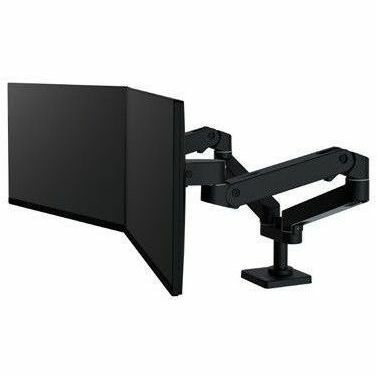 Ergotron Desk Mount for Monitor, LCD Display - Dark Grey