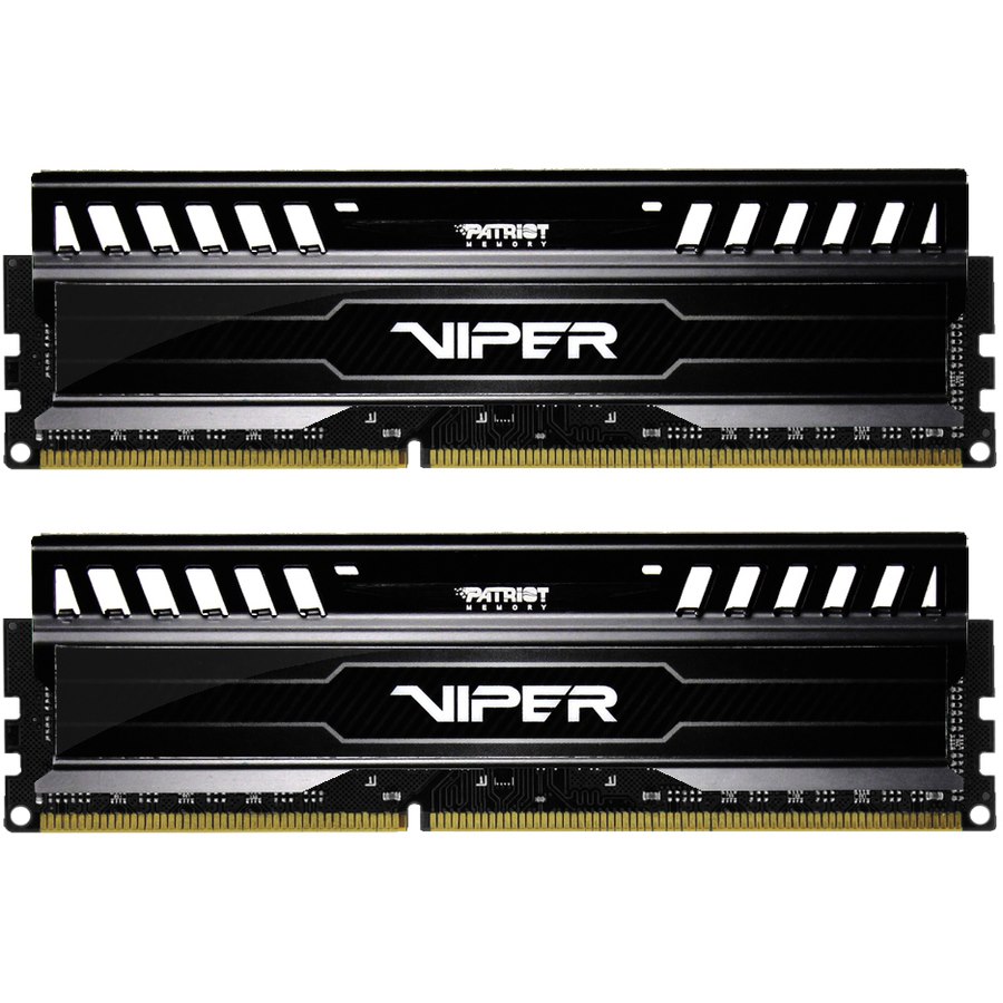 Patriot Memory Viper 3 Series, Black Mamba, DDR3 16GB (2 x 8GB) 1600MHz Dual Channel Kit