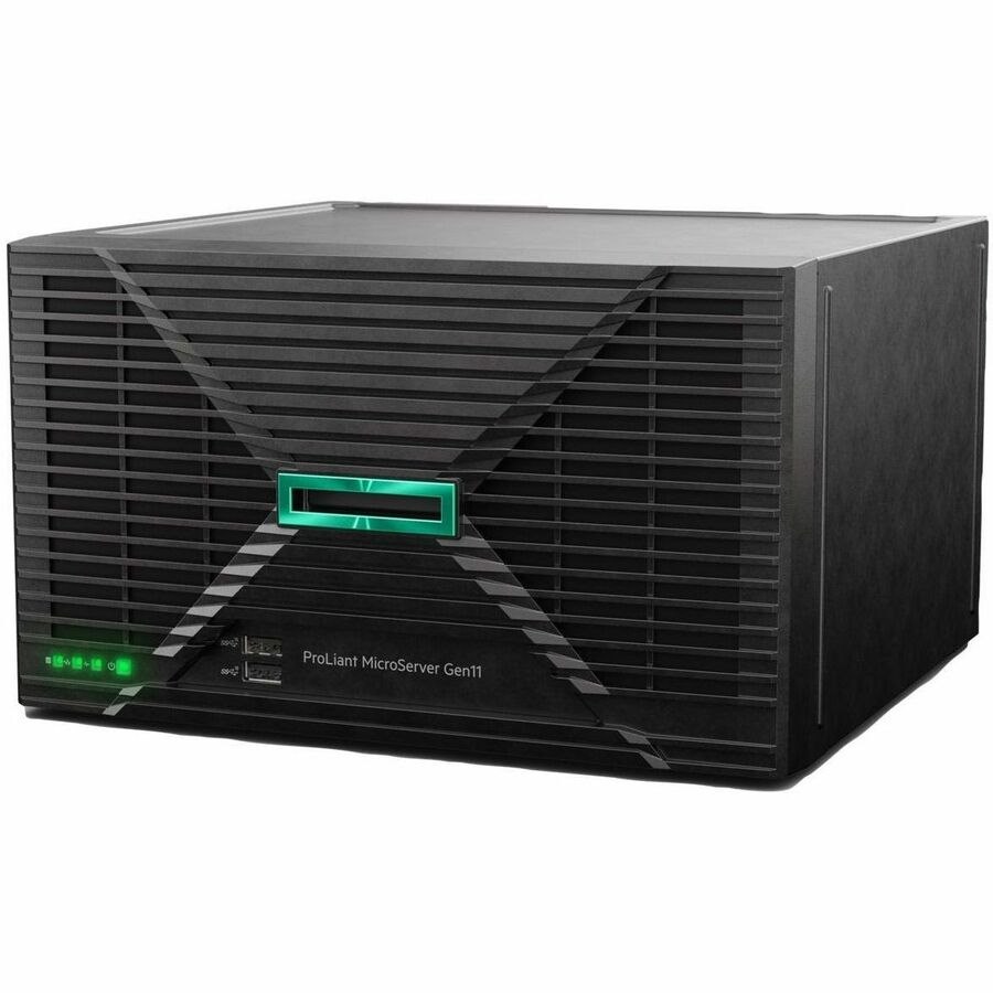 HPE ProLiant MicroServer Gen11 Ultra Micro Tower Server - 1 x Intel Xeon 6315P 2.80 GHz - 16 GB RAM - Serial ATA/600 Controller