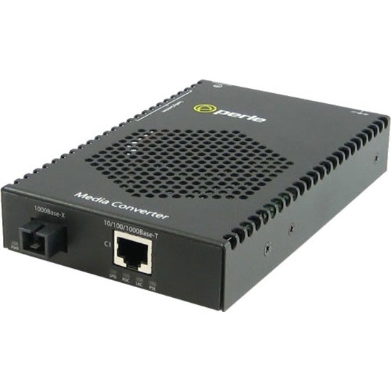 Perle S-1110PP-M1SC05U Transceiver/Media Converter