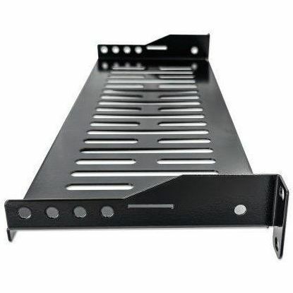 Intellinet 1U Rack-mountable Rack Shelf for Server, Networking, Rack - Jet Black