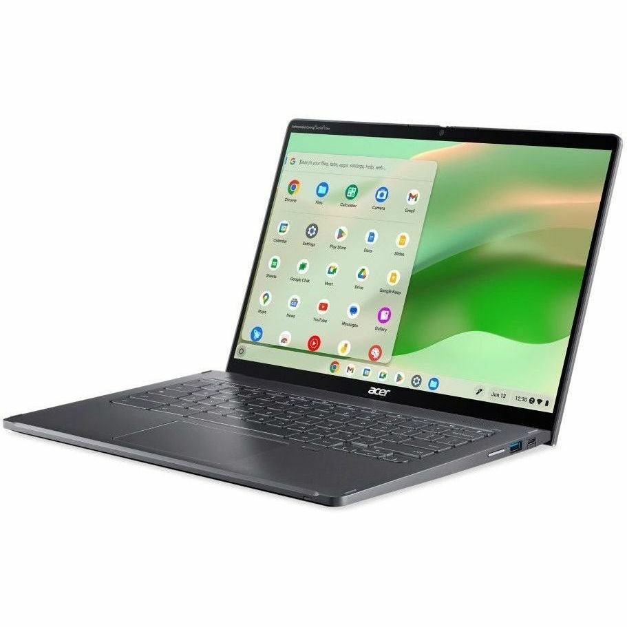 Acer Chromebook Spin 714 CP714-2WN CP714-2WN-59CS 35.6 cm (14") Touchscreen Convertible 2 in 1 Chromebook - WUXGA - Intel Core i5 13th Gen i5-1335U - 8 GB - 256 GB SSD - English (UK) Keyboard - Iron