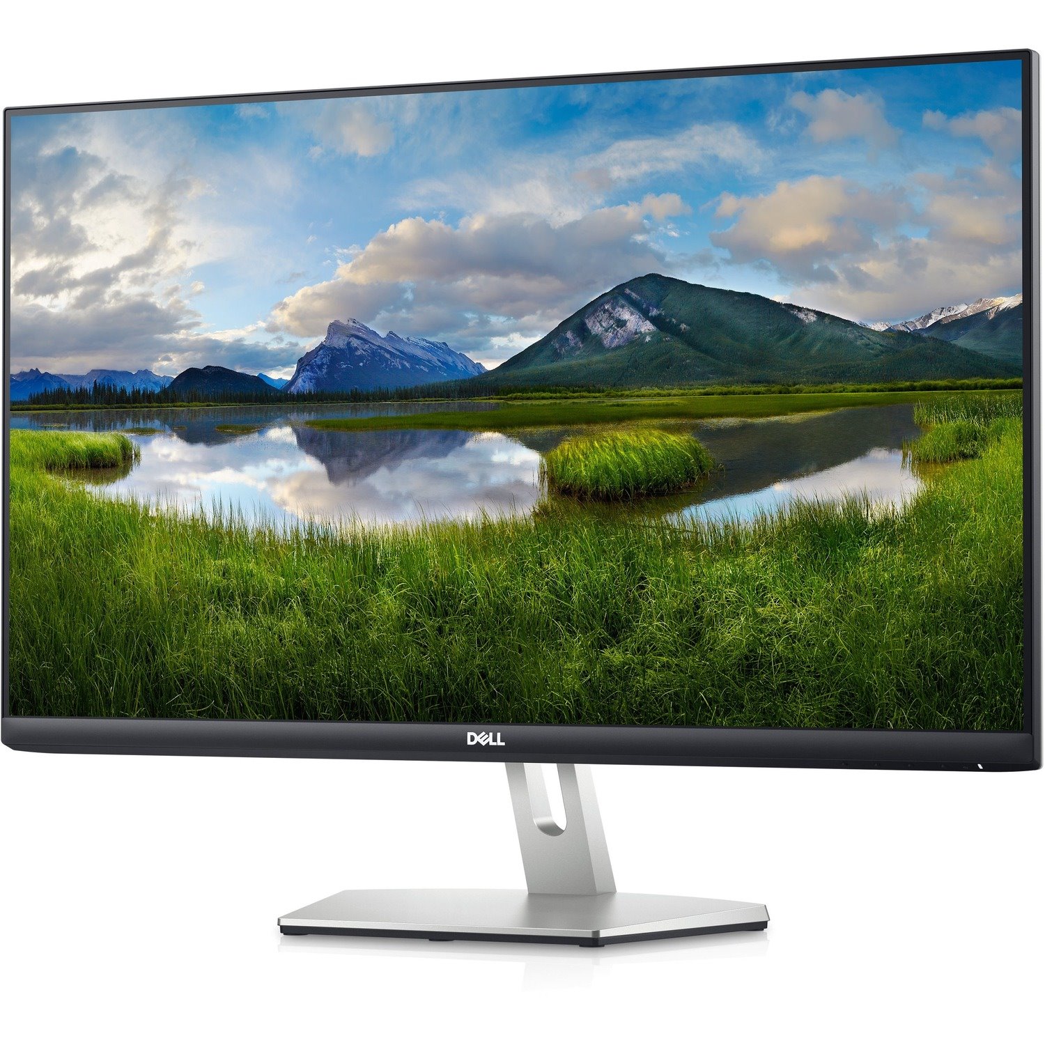 Moniteur Dell 27″ - S2721H - Pied fixe - Blanc 