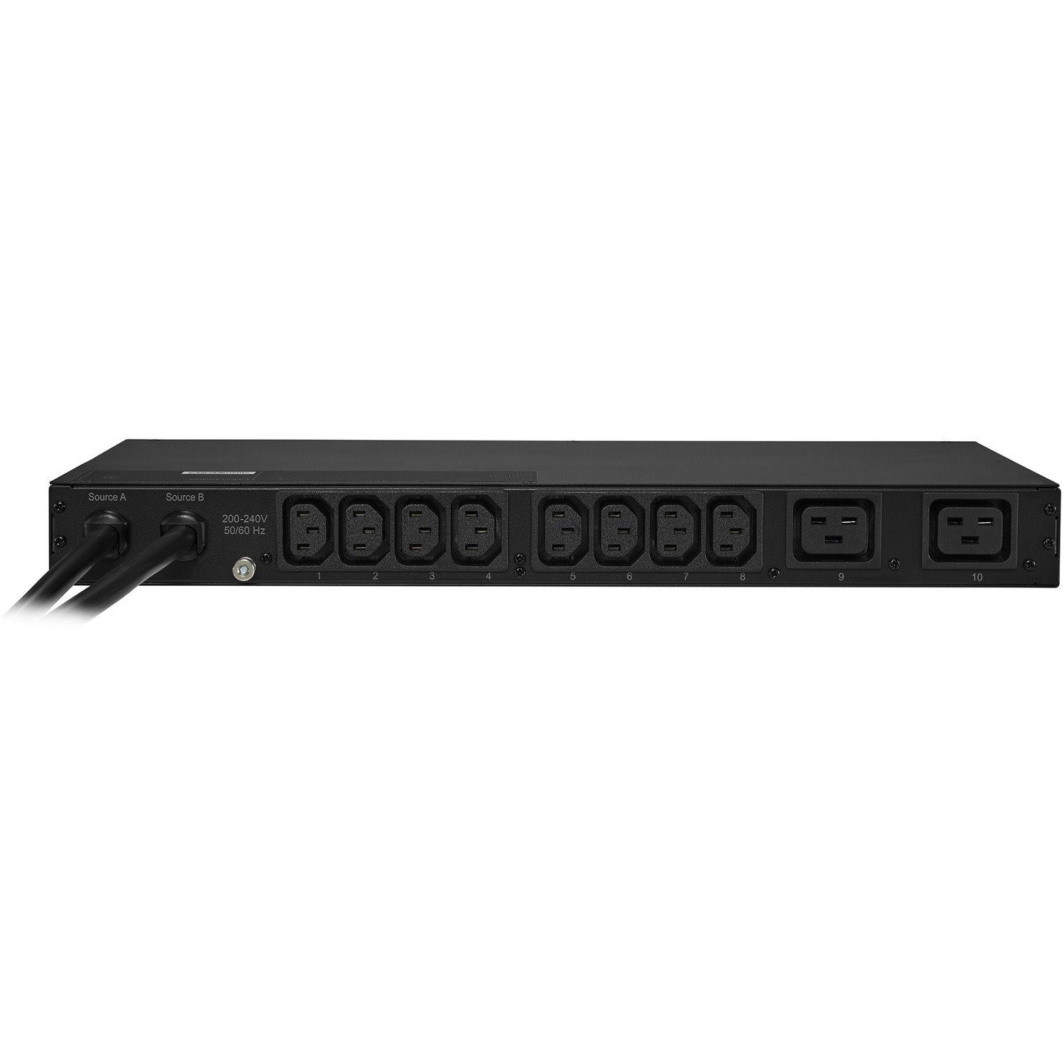 CyberPower PDU20MHVT10AT 200 - 240 VAC 20A Metered ATS PDU