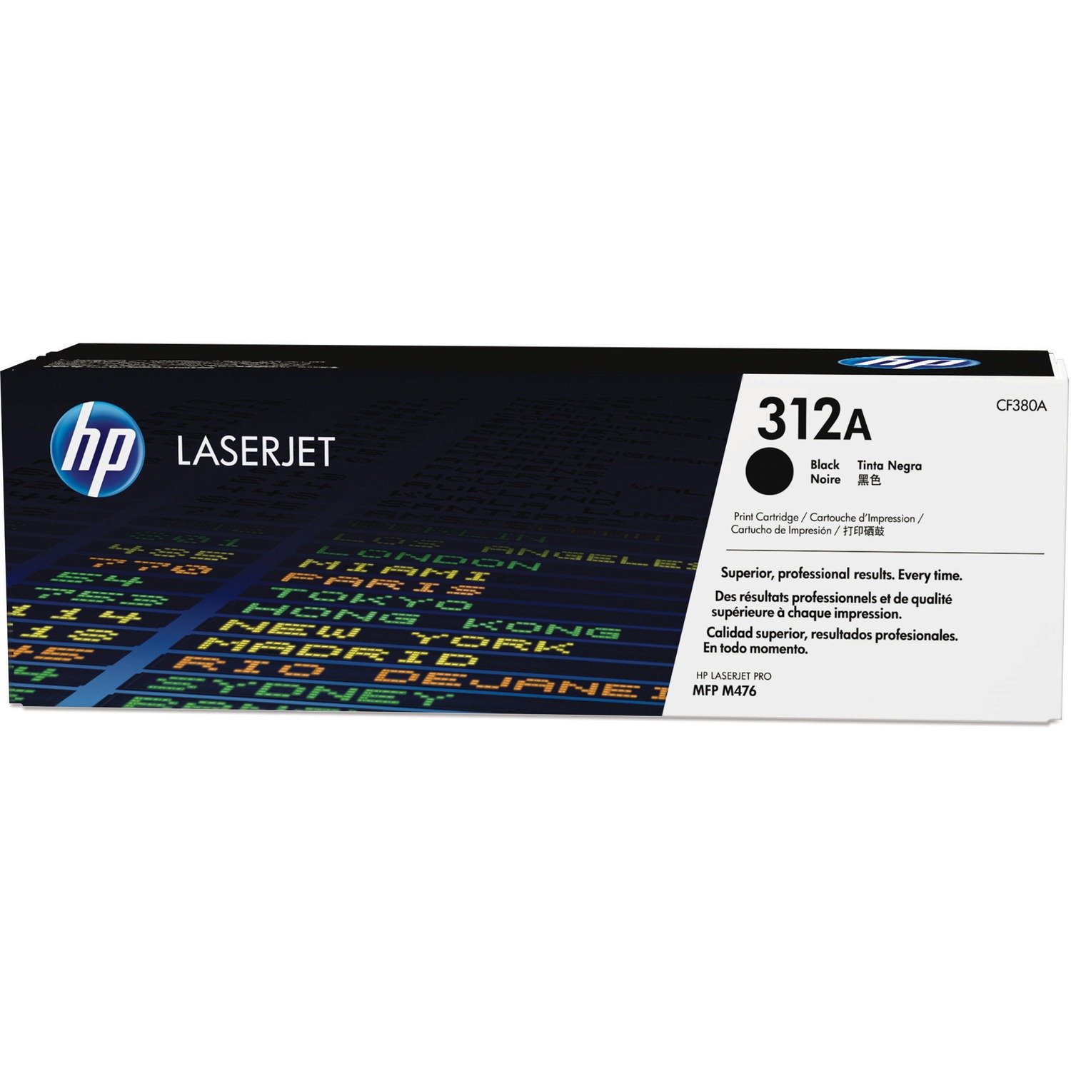 HP 312A Original Laser Toner Cartridge - Black - 1 Each