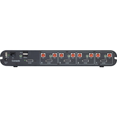 Belkin Universal Secure KVM Switch, 4 Port, Single Head