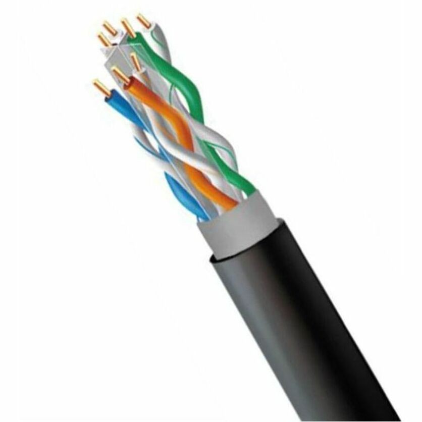 4XEM 1000ft CAT6A Pure Copper Outdoor Bulk Cable