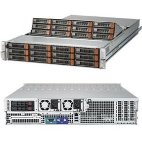 Supermicro SuperServer 6028R-E1CR24L Server Barebone System - 2U Rack-mountable - Socket R3 LGA-2011 - 2 x Processor Support