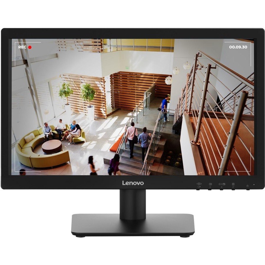 Lenovo D19-10 19" Class WXGA LCD Monitor - 16:9 - Black