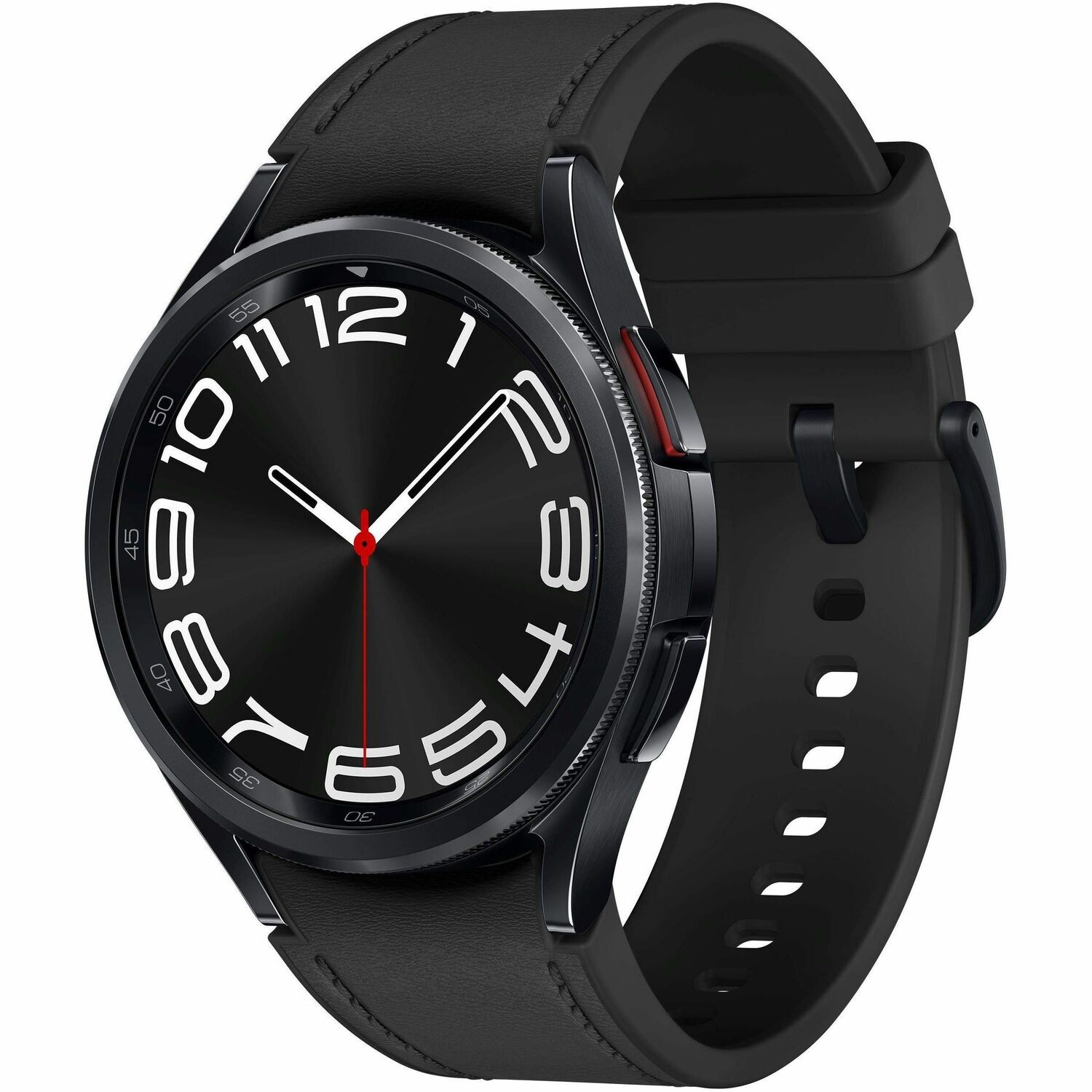 Samsung Galaxy Watch6 Classic Smart Watch - 43 mm Case Width - Black Body Color - LTE