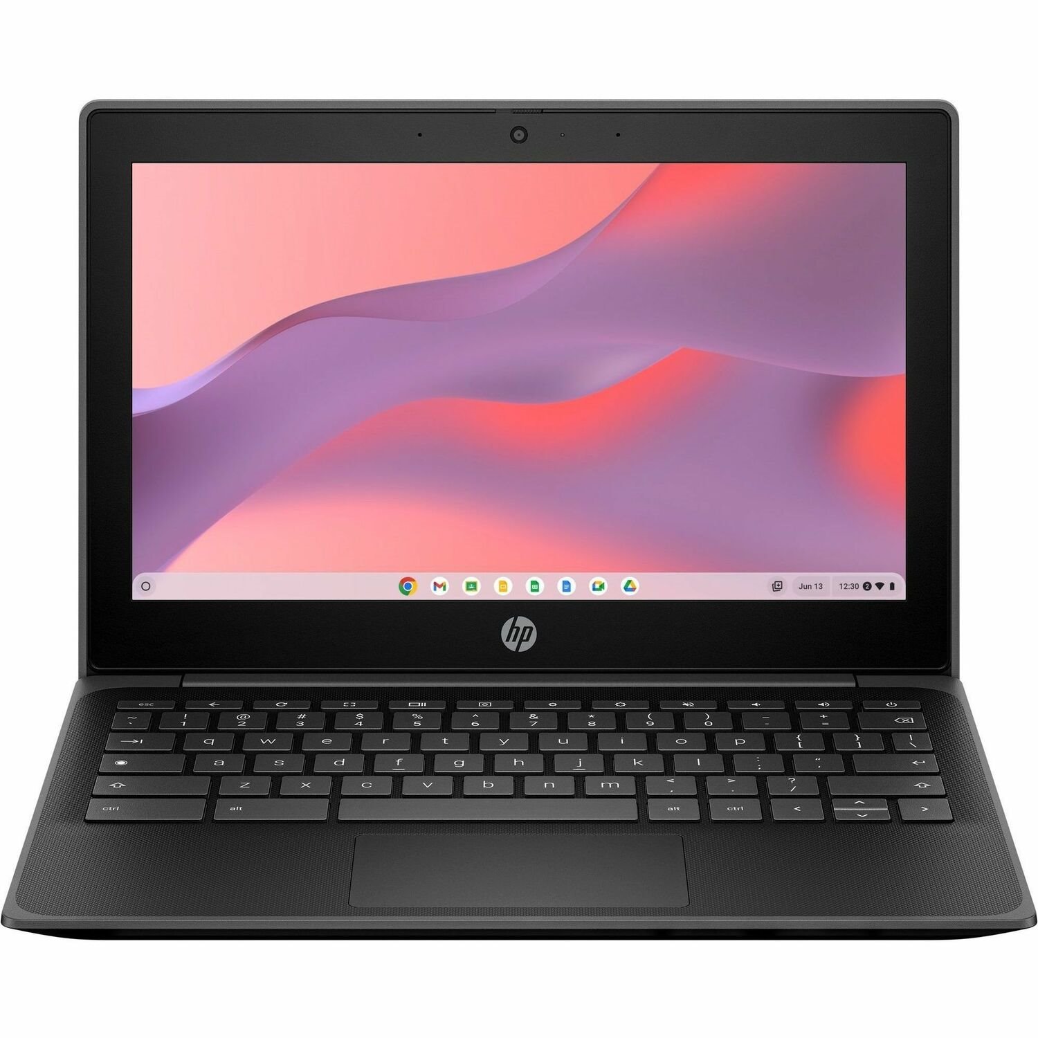 HP Fortis G1i 11.6" Touchscreen Rugged Chromebook - HD - Intel N-Series N150 - 8 GB - 64 GB Flash Memory - English Keyboard - Jet Black - Smart Buy