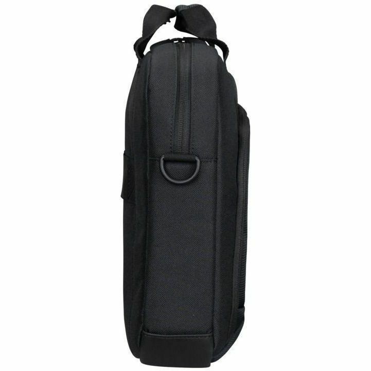 Targus Classic EcoSmart CN414GL Carrying Case (Briefcase) for 13" to 14" Notebook - Black - TAA Compliant