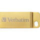 Verbatim 16GB Metal Executive USB 3.0 Flash Drive - Gold