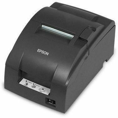 Epson TM-U220IIB-302 9-pin Dot Matrix Printer - Colour - Dark Grey