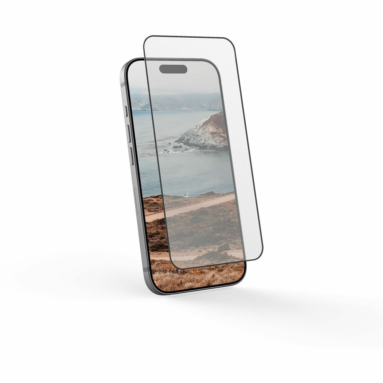 Urban Armor Gear Glass Screen Protector Shield for iPhone 17 Pro - Clear Ultra Clear