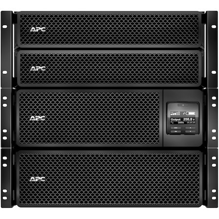 APC Smart-UPS On-Line, 10kVA/10kW,Rackmount 10U, 208V, 2x L5-20R+4x L6-20R+2x L6-30R+2x L14-30R NEMA, NMC,W/ transformer 208V/240V to 120V,W/ rail kit