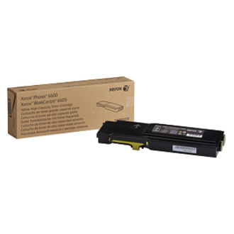Xerox Original High Yield Laser Toner Cartridge - Yellow Pack