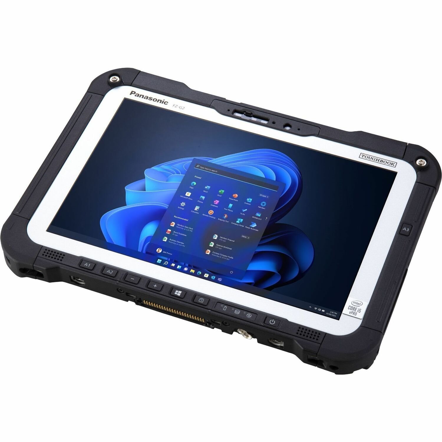 Panasonic Connect TOUGHBOOK FZ-G2 Rugged Tablet - 25.7 cm (10.1") WUXGA - vPro Technology - 16 MB - 512 GB SSD - Windows 11 Pro - Black