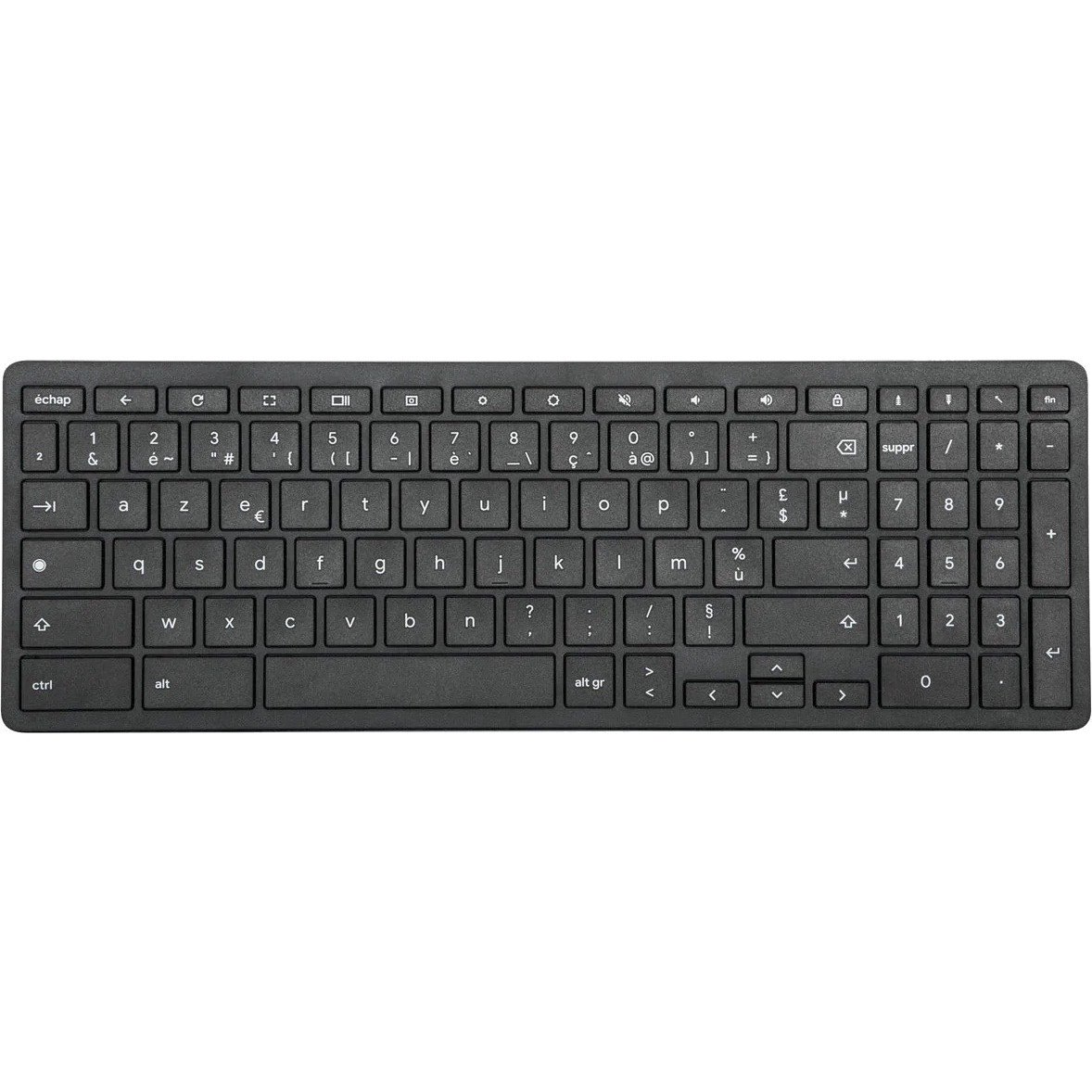 Targus AKB872FR Keyboard - Wireless Connectivity - French - AZERTY Layout - Black