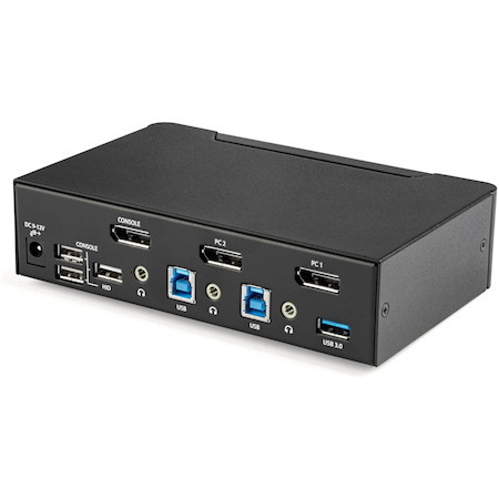 StarTech.com 2-Port DisplayPort KVM Switch - 4K 60Hz
