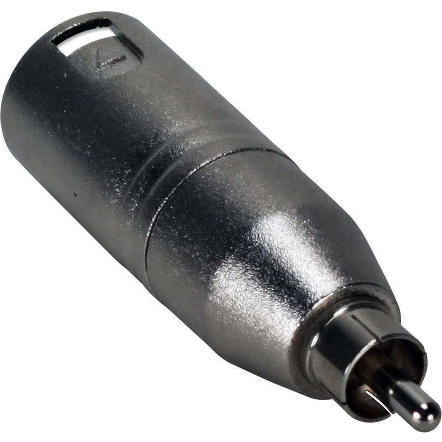 QVS XLR Male to RCA Male Audio Adaptor