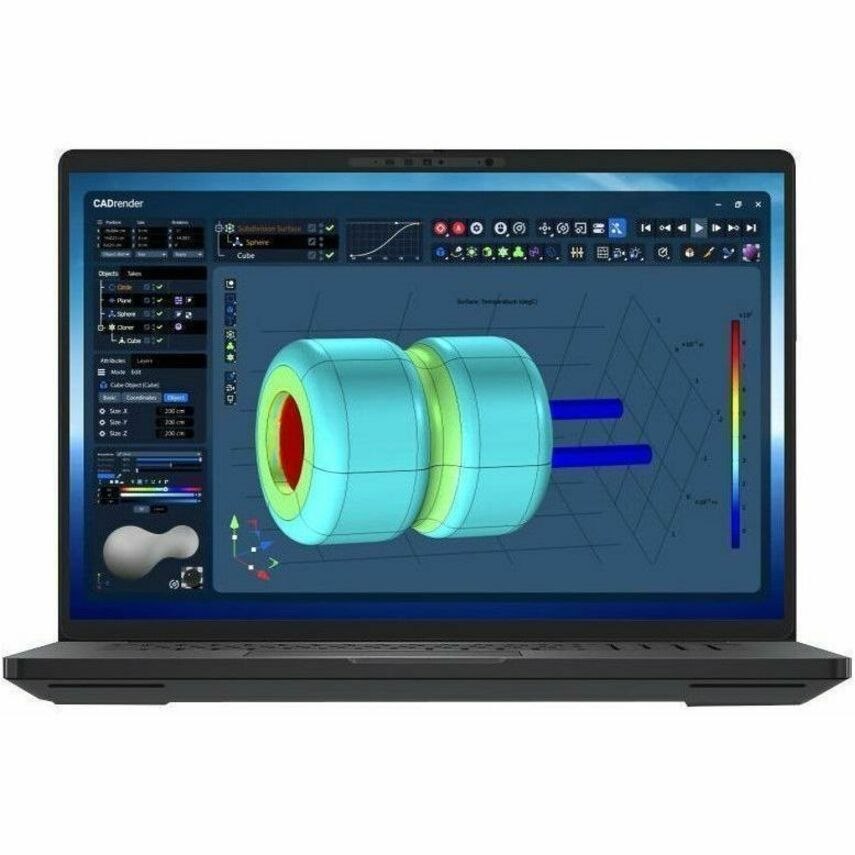 Dell Pro Max Plus MB18250 18" Mobile Workstation - QHD+ - 120 Hz - Intel Core Ultra 7 265HX - vPro Technology - Intel Evo Platform - 32 GB - 1 TB SSD - English (US) Keyboard - Magnetite