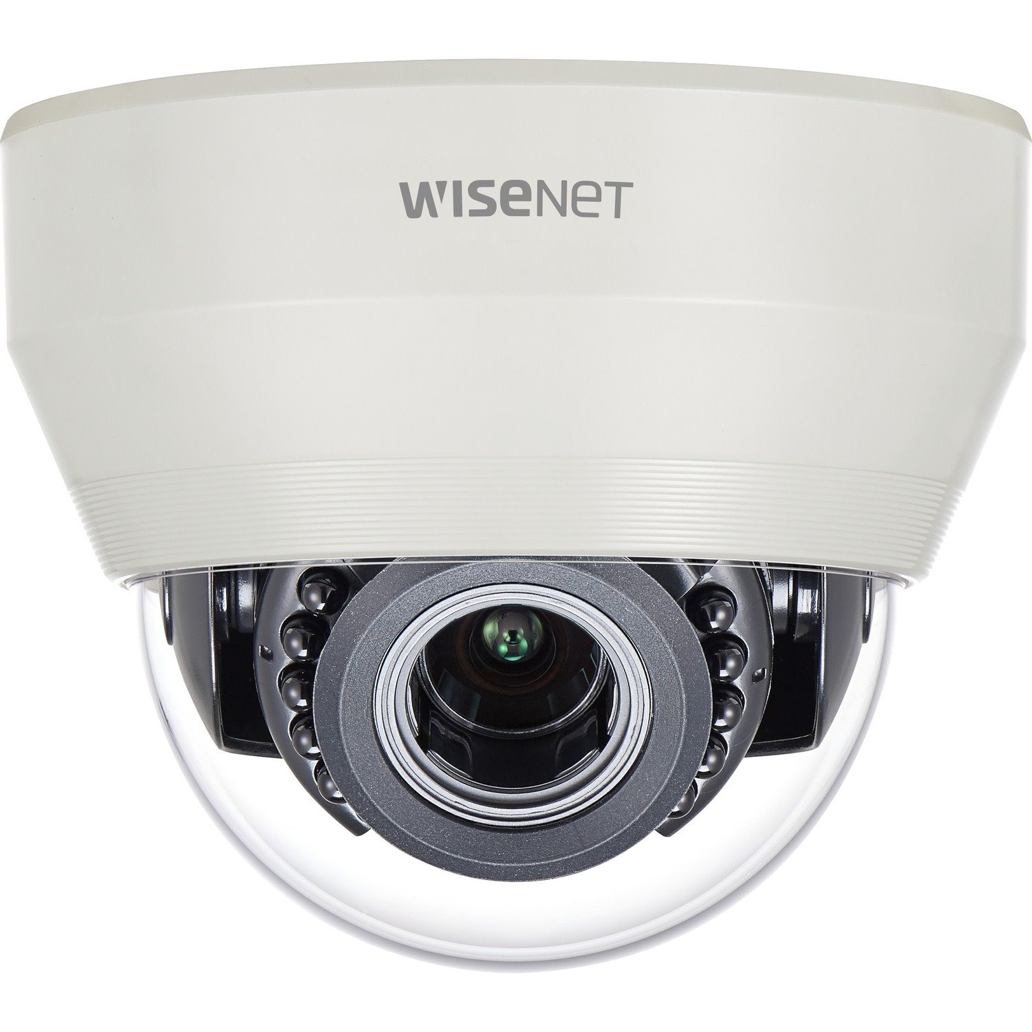 Wisenet SCD-6085R 2 Megapixel Indoor HD Surveillance Camera - Dome - Ivory