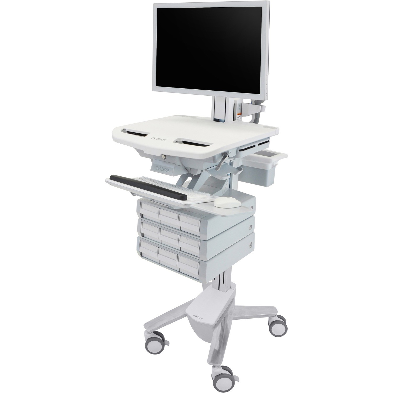 Ergotron SV Medication Cart W/ HD Pivot