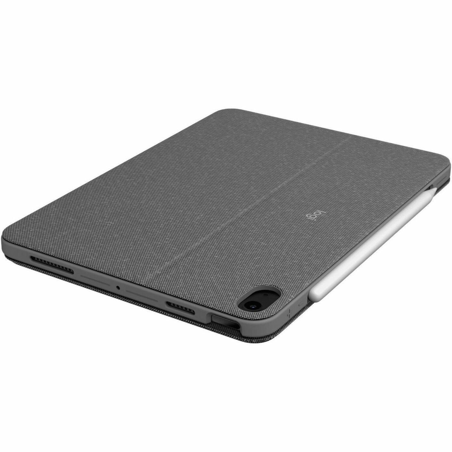 Logitech Combo Touch Toetsenbord/hoes (Folio) voor 27,7 cm (10,9") Apple iPad Air (4e generatie) Tablet-pc - Grijs