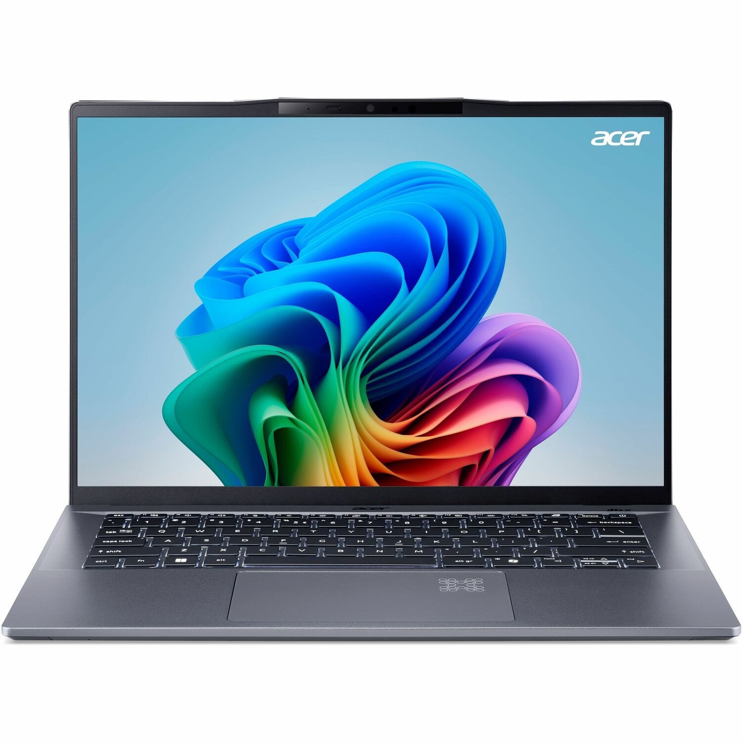 Acer Swift Go 14 AI SFG14-01 SFG14-01-X006 14.5" Copilot+ PC Notebook - WQXGA - Qualcomm Oryon - 16 GB - 1 TB SSD - English Keyboard - Iron