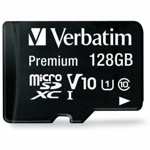 Verbatim Premium 128 GB Klasse 10/UHS-I microSDXC - 1 Stuk - TAA Compliant
