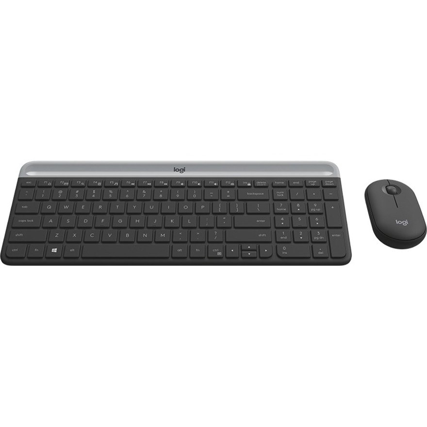 Logitech MK470 Keyboard & Mouse - Danish, Norwegian, Swedish, Finnish