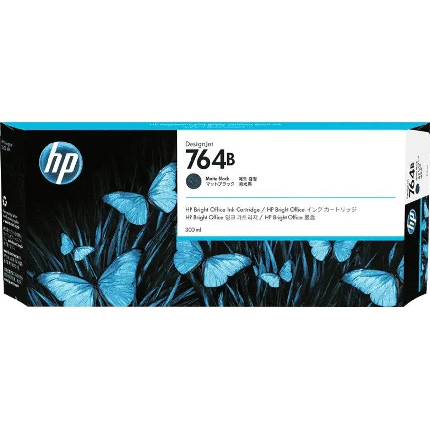 HP 764B Original Inkjet Ink Cartridge - Photo Black - 1 Pack