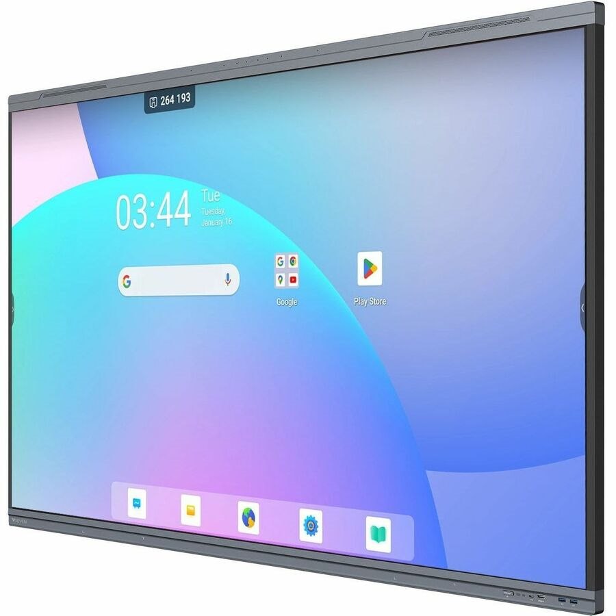 V7 IFP7503-V7PRO 190.5 cm (75") 4K UHD LCD Digital Signage Display - Energy Star
