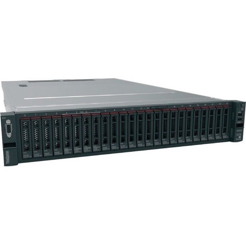 Lenovo ThinkSystem SR650 7X06100AAU 2U Rack Server - 1 Xeon Silver 4110 2.10 GHz - 16 GB RAM - 12Gb/s SAS, Serial ATA/600 Controller