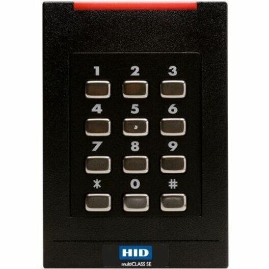 HID multiCLASS SE RPK4 Contactless Smart Card Reader - Wall Switch Keypad