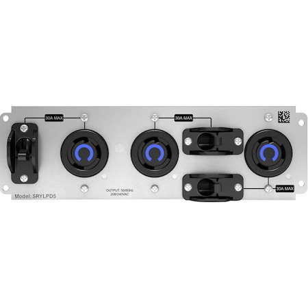 APC Backplate Kit with 3x NEMA L6-30R Outlets for Smart-UPS Modular Ultra