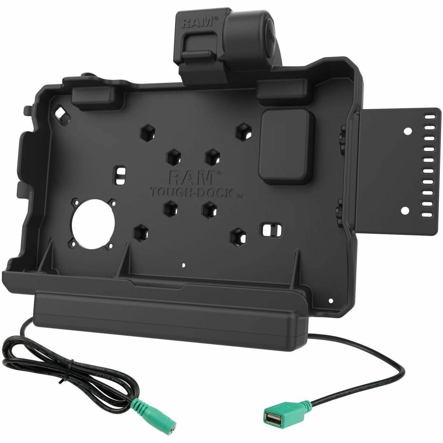 Ram Mounts Ram Power Data Cradle For Getac ZX80
