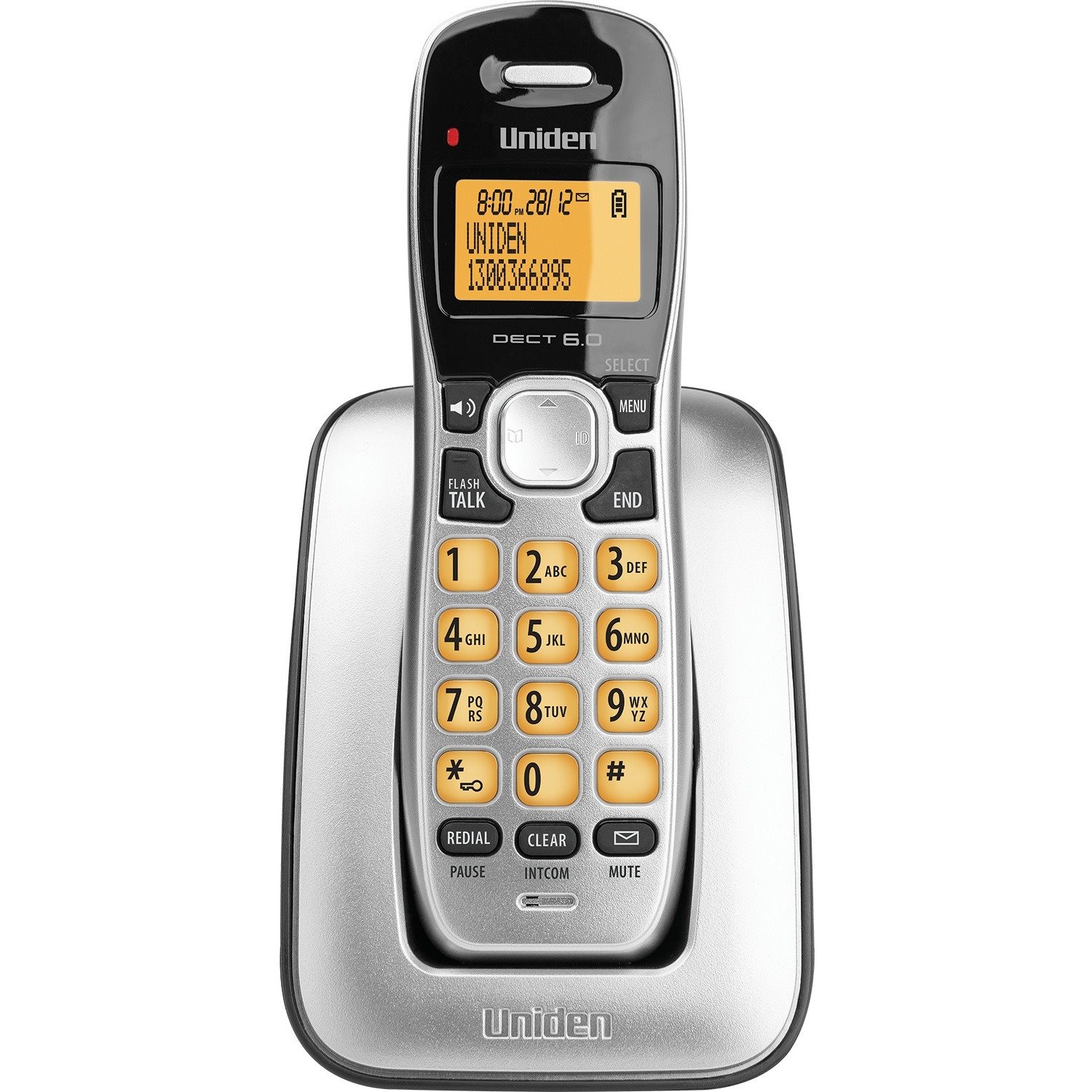 Uniden DECT 1715 DECT Cordless Phone - Silver