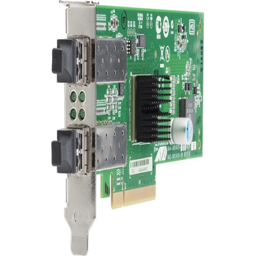 Allied Telesis PCIe 2 x 10 Gigabit SFP+ Network Interface Card