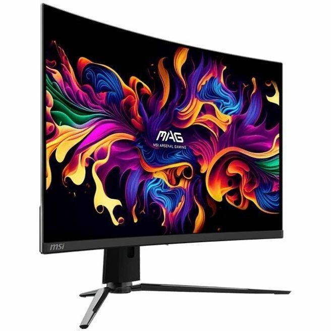 MSI MAG 321CUP QD-OLED 32" Class 4K UHD Curved Screen Rugged Gaming OLED Monitor - 16:9 - Black