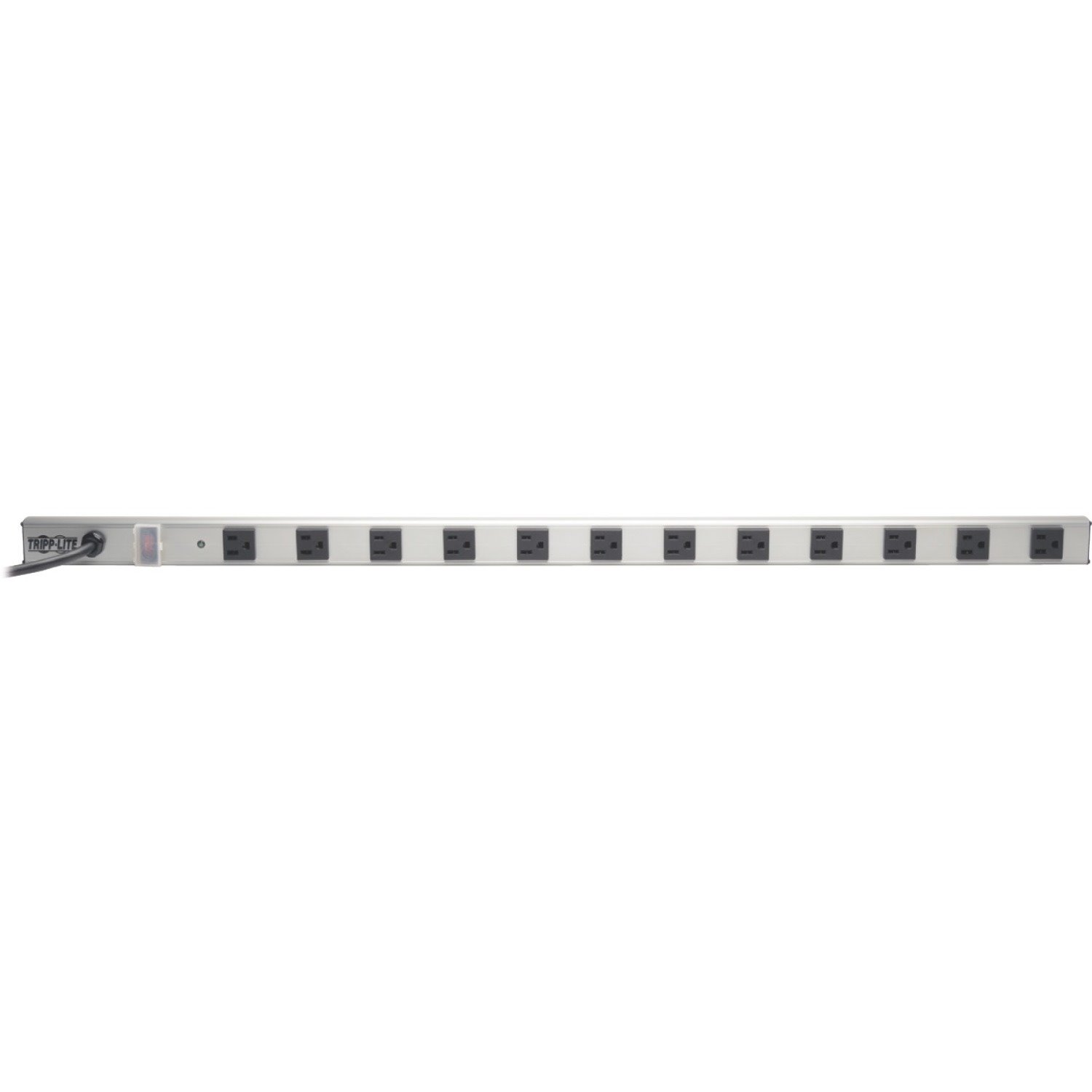 Eaton Tripp Lite Series 12-Outlet Power Strip with Surge Protection, 15 ft. (4.57 m) Cord, 1050 Joules, 36 in. length