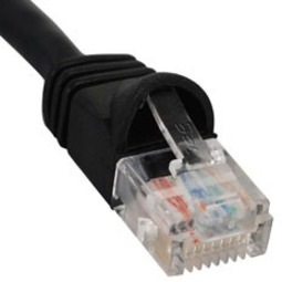 ICC Patch Cord, Cat 5e, Molded Boot, Black